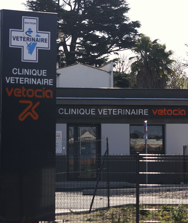 Clinique vétérinaire VETOCIA extérieur