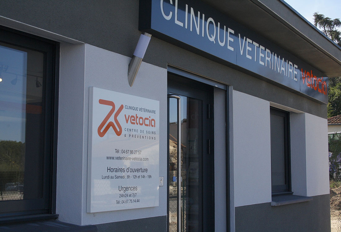 Clinique vétérinaire VETOCIA extérieur